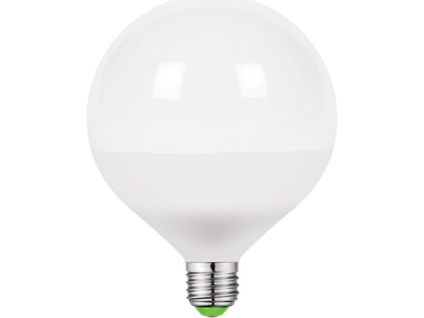 ΛΑΜΠΑ LED GLOBO Φ125 15W E27 3000K 180o 1450LM