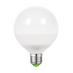 Vk Λάμπα LED Globo DimMABLE Φ120 για Ντουί E27 20W 1600Lm  6000K Ψυχρό Λευκ
