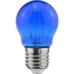 Toshiba Λάμπα LED 4.5W για Ντουί E27 και Σχήμα G45 Μπλε