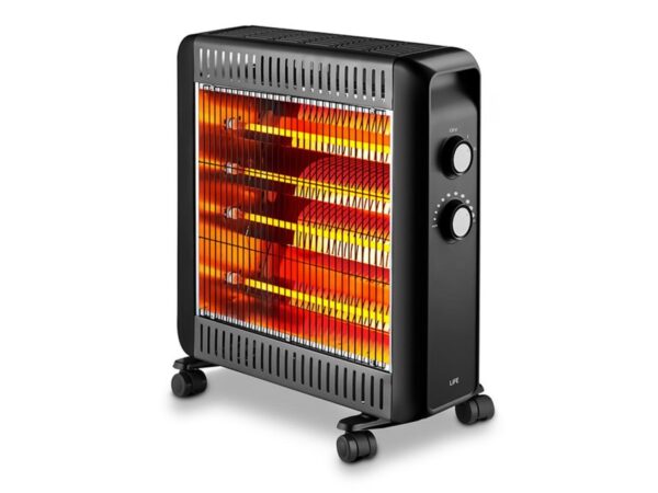 LIFE COZY Ηλεκτρική θερμάστρα χαλαζία 2200W.