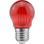 Toshiba Λάμπα LED για Ντουί E27 και Σχήμα G45 Κόκκινο