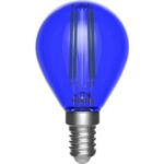 Toshiba Λάμπα LED για Ντουί E14 και Σχήμα G45 Μπλε