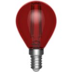 Toshiba Λάμπα LED για Ντουί E14 και Σχήμα G45 Κόκκινο