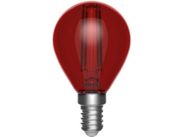 Toshiba Λάμπα LED για Ντουί E14 και Σχήμα G45 Κόκκινο