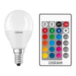 Λαμπτήρας LED Osram/Ledvance E14 4.9W Star+ drop matt Remote