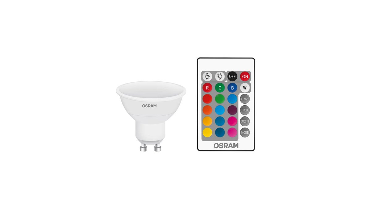673207e28ec5923531e7403f Λαμπτήρας LED Osram/Ledvance GU10 2,9W Star RemoteControl - Image 1