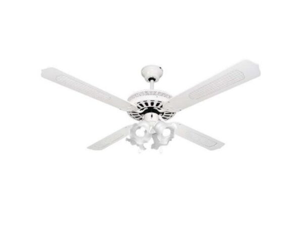 Ανεμιστήρας Οροφής Panafan 02-00102-1 132cm με Φως Λευκό