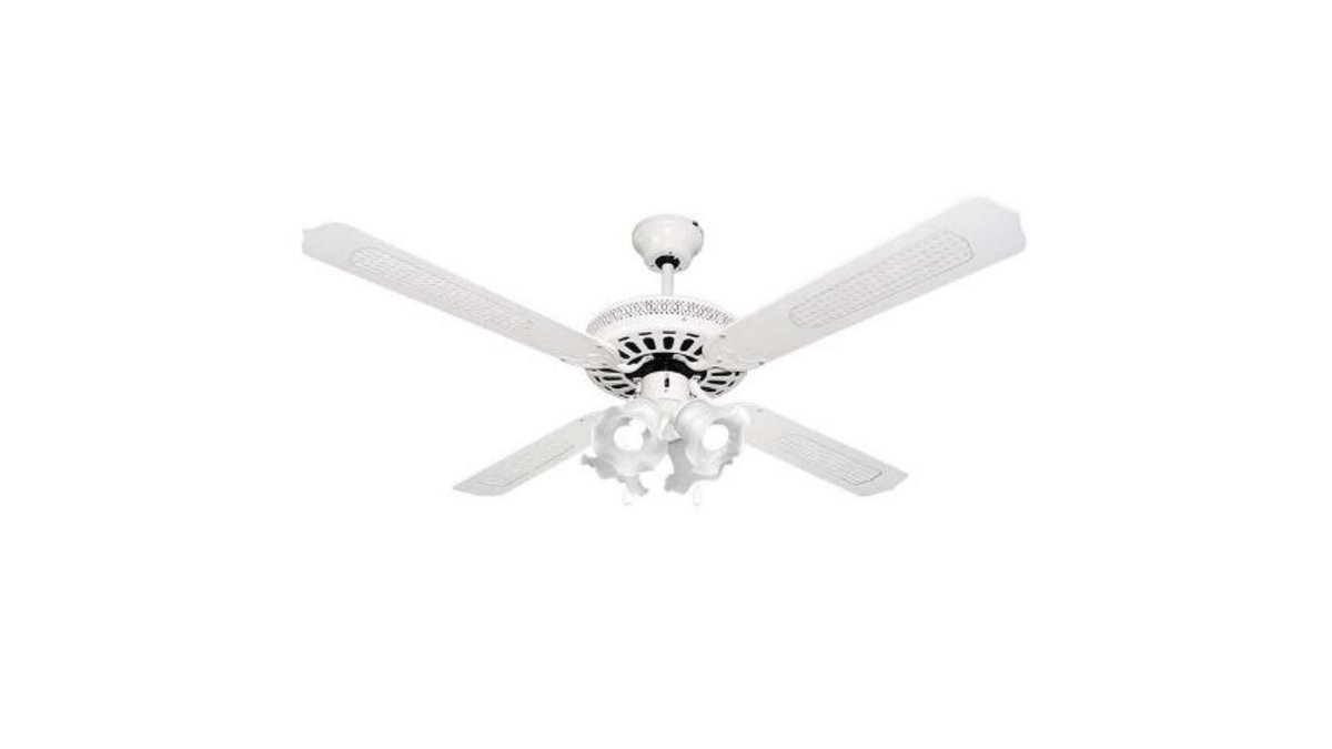 6732178b8ec5923531e7432c Ανεμιστήρας Οροφής Panafan 02-00102-1 132cm με Φως Λευκό - Image 1