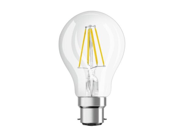 Osram/Ledvance Λάμπα LED Κλασική B22 μπαγιονέτ 4W 2700K θερμό λευκό Filament