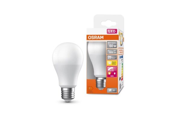 Λάμπα LED Κλασική 8,8W 806lm E27 230V 2700K ΑΙΣΘΗΤΗΡΑ ΚΙΝΗΣΗΣ Osram/Ledvance