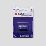 AgfaPhoto Lithium Photo Μπαταρία CR123Α 3V 1τμχ