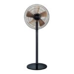 ΑΝΕΜΙΣΤΗΡΑΣ ΜΕ ΟΡΘΟΣΤΑΤΗ ΜΑΥΡΟ-ΧΡΥΣΟ Φ40 60W