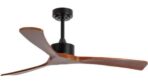 Meino Ανεμιστήρας Οροφής 132cm με Τηλεχειριστήριο Καφέ