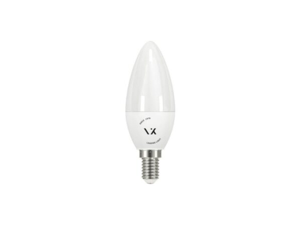 Vk Λάμπα LED για Ντουί E14 Λευκό 9W 4000K 806lm Dimmable