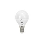 Vk Λάμπα Led, E14, 9W, 3000K, 810lm, Dimmable, μίνι σφαίρα, πλαστική, λευκή