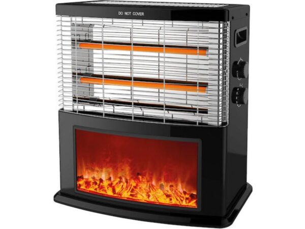 Eurolamp Σόμπα Χαλαζία με Θερμοστάτη 2000W