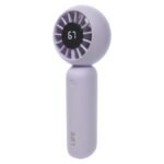 LiFE LaFunFan Lilac Επαναφορτιζόμενος DC ανεμιστήρας χειρός 2"με οθόνη LED, 3W