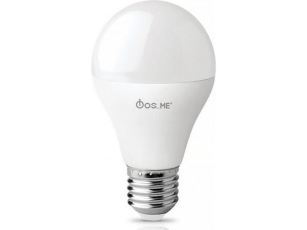 Fos me Λάμπα LED 18W για Ντουί E27 και Σχήμα A60 Ψυχρό Λευκό 1850lm