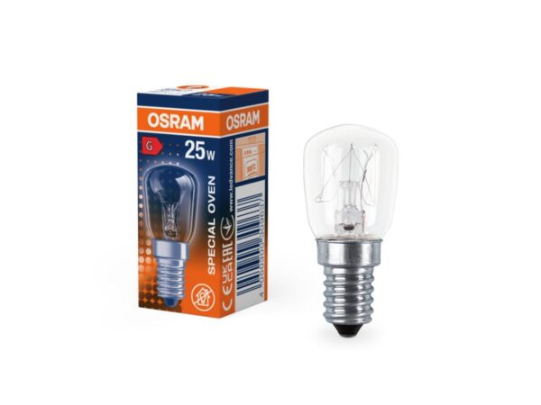 OSRAM Λάμπα Φούρνου Διάφανη Spc T.Cl 25W E14 2700Κ 140Lm 300C