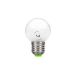 Λάμπα Led, E27, 1.3W, 6500K, N/Alm, μίνι σφαίρα, πλαστική