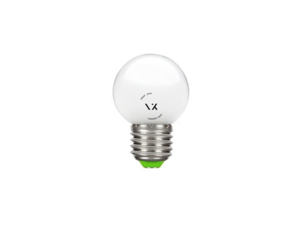 Λάμπα Led, E27, 1.3W, 6500K, N/Alm, μίνι σφαίρα, πλαστική