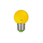 Λάμπα Led, E27, 1.3W, ΚΙΤΡΙΝΗ, N/Alm, μίνι σφαίρα, πλαστική