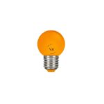 Λάμπα Led E27 1.3W ΚΕΧΡΙΜΠΑΡΙ N/Alm μίνι σφαίρα πλαστική