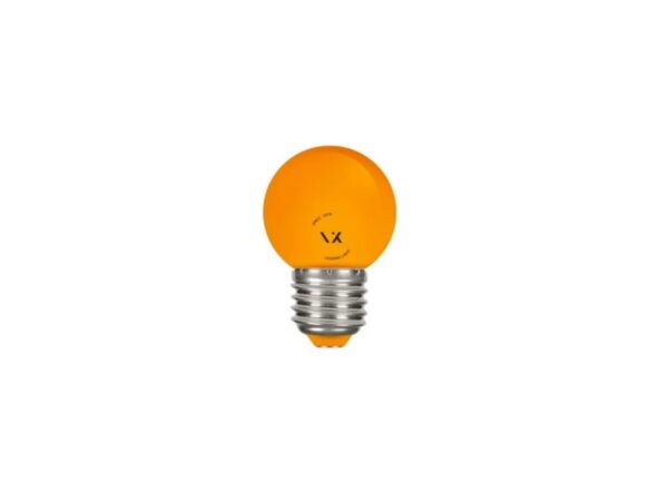 Λάμπα Led E27 1.3W ΚΕΧΡΙΜΠΑΡΙ N/Alm μίνι σφαίρα πλαστική