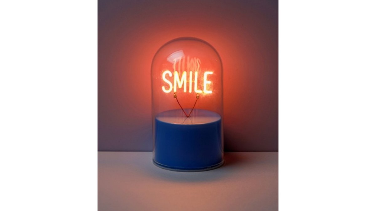 6a043489af602d68541067a7 ΛΑΜΠΑ ΘΟΛΟΣ SMILE 12cm- Perfect gift! - Image 1