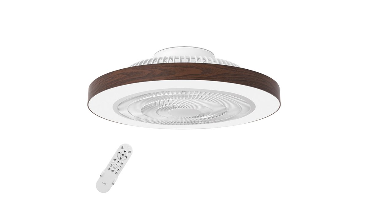 6a0c4bf265ce8a5df491cfe2 LIFE FENG Ανεμιστήρας οροφής DC 19” με LED φωτιστικό και τηλεχειριστήριο, 20W - Image 1