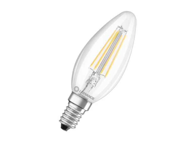 Osram/Ledvance Λάμπα LED 4,8W DIMMABLE για Ντουί E14 Θερμό Λευκό 470lm FILAMENT