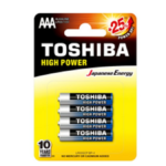 TOSHIBA ΑΛΚΑΛΙΚΕΣ ΜΠΑΤΑΡΙΕΣ AAA 4TMX