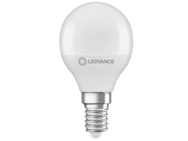 Osram/Ledvance ΛAMΠA LED 4,9W E14 ΣΦΑΙΡΙΚΗ 2700k 470LM FROSTED