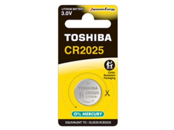TOSHIBA ΜΠΑΤΑΡΙA ΛΙΘΙΟΥ CR2025