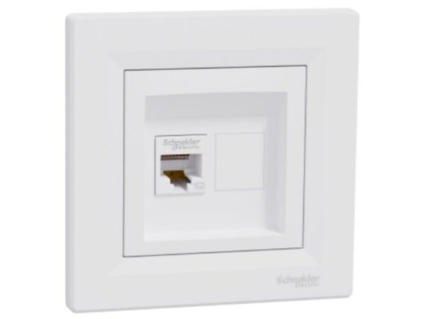 Asfora πρίζα πληροφορικής RJ45 cat6 U/UTP μονή