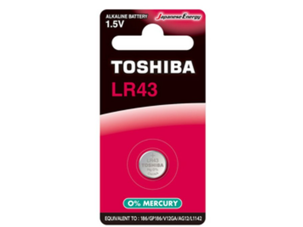 TOSHIBA ΜΠΑΤΑΡΙA ΑΛΚΑΛΙΚΗ LR43
