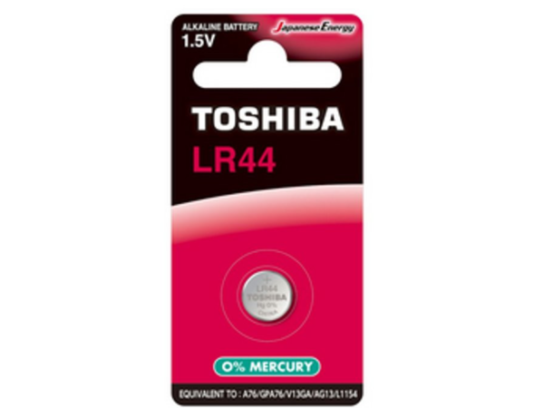 TOSHIBA ΜΠΑΤΑΡΙA ΑΛΚΑΛΙΚΗ LR44