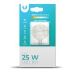 Λάμπα LED G4 Στρογγυλή 2W 12V 3000K 180lm Forever Light