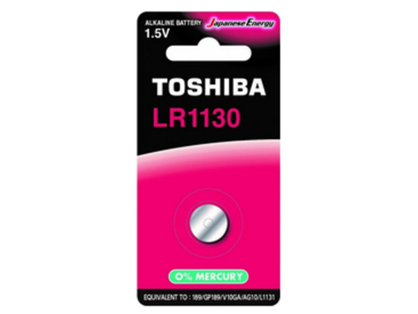 TOSHIBA ΜΠΑΤΑΡΙA ΑΛΚΑΛΙΚΗ LR1130