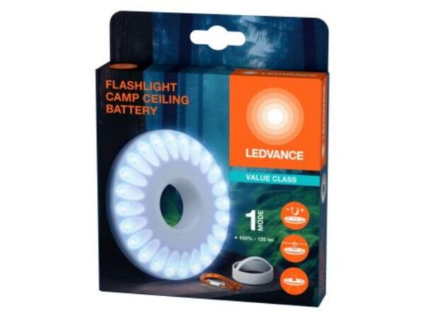 Ledvance - Φωτιστικό LED FLASHLIGHT CAMP LED/1,2W/3xAAA