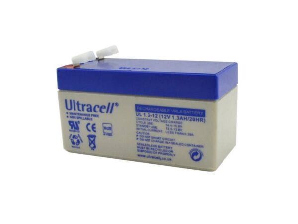 ΜΠΑΤΑΡΙΑ UL-12 1.3Ah ULTRACELL F1 Επαναφορτιζόμενη μπαταρία μολύβδου