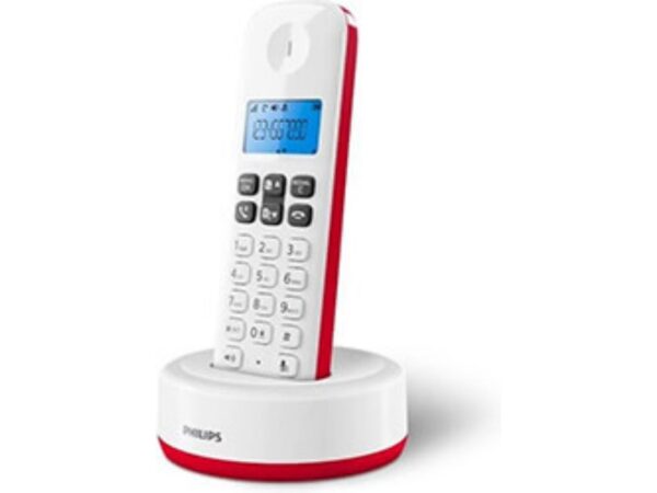 PHILIPS D1611R/GRS ΚΟΚΚΙΝΟ (ΕΛΛΗΝΙΚΟ ΜΕΝΟΥ) ΑΣΥΡΜΑΤΟ ΤΗΛΕΦΩΝΟ