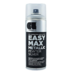 Cosmos Lac Σπρέι Βαφής Easy Max Metallic Ακρυλικό με Σατινέ Εφέ Pewter Silver 400ml