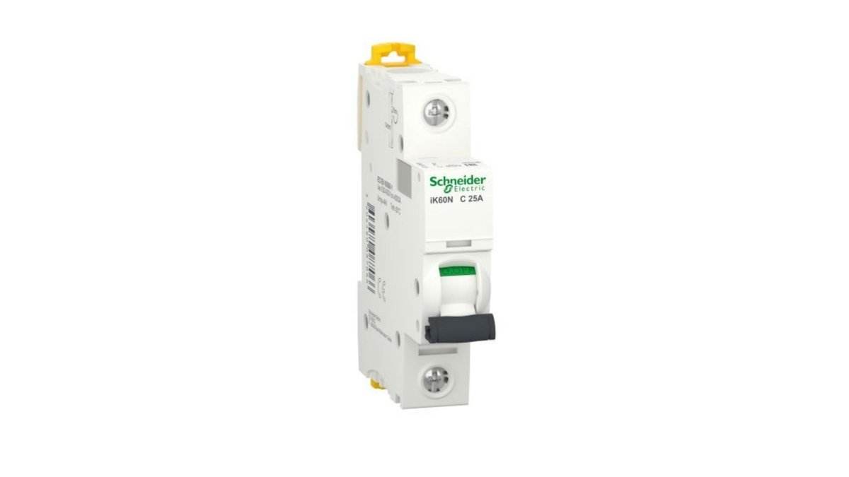 Schneider Electric Acti 9 iK60N Μικροαυτόματη Ασφάλεια 1P 25A 6kA 230V Τύπου C - Image 1