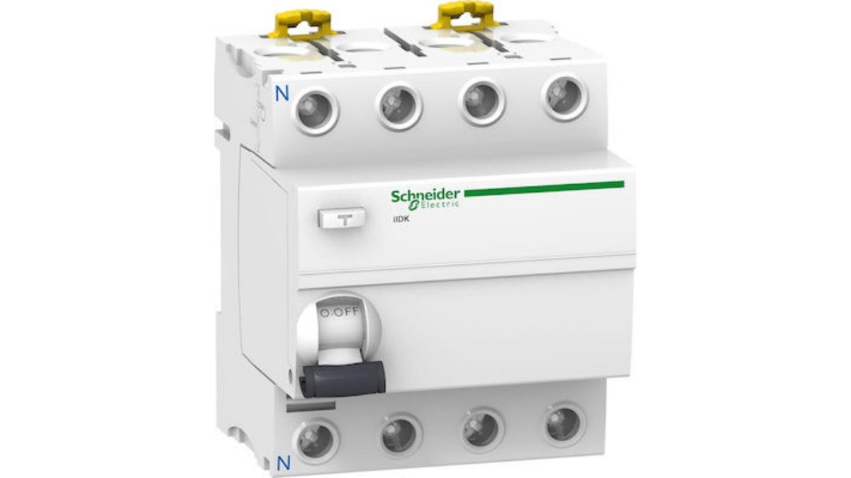 2a733882-91fc-11ef-9080-16d4a5cf93a0_xlarge_20210119173908_schneider_electric_rele_ragas_diarrois_ac_4p_40a_30ma_acti_9_iidk_a9r50440 Schneider Electric AC 30mA ACTI 9 IIDK Ρελέ Ράγας Διαρροής 40A Τετραπολικό με Τά - Image 1