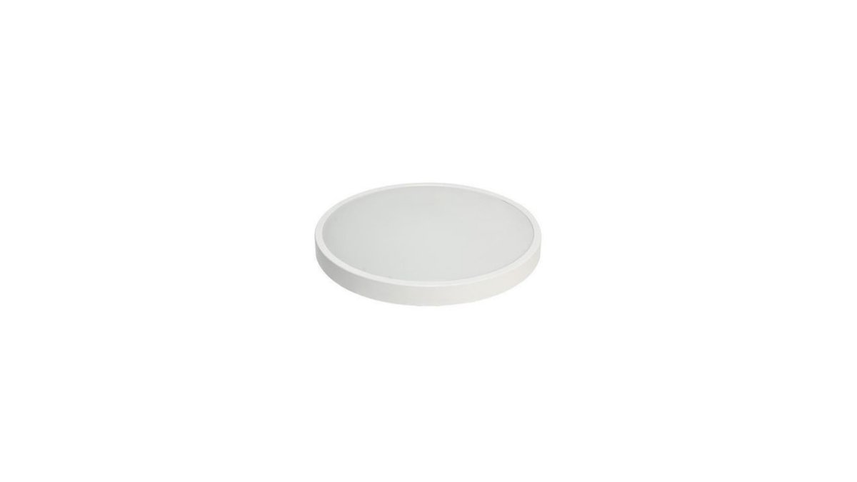 ΠΛΑΦΟΝΙΕΡΑ LED 24W 1600Lm Φ380mm 3CCT 3000-4000-6500K ΛΕΥΚΟ ARTE I - Image 1