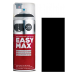 Cosmos Lac Σπρέι Βαφής Easy Max Ακρυλικό με Σατινέ Εφέ Black 400ml