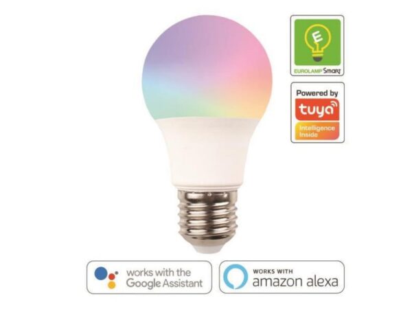 ΛΑΜΠΑ LED SMART WiFi 9W Ε27 RGBW 220-240V