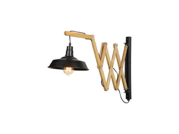 Zambelis Lights Φωτιστικό Τοίχου Μαύρο