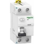 Schneider Electric AC 30mA ACTI 9 IIDK Ρελέ Ράγας Διαρροής 40A Διπολικό με Τάση